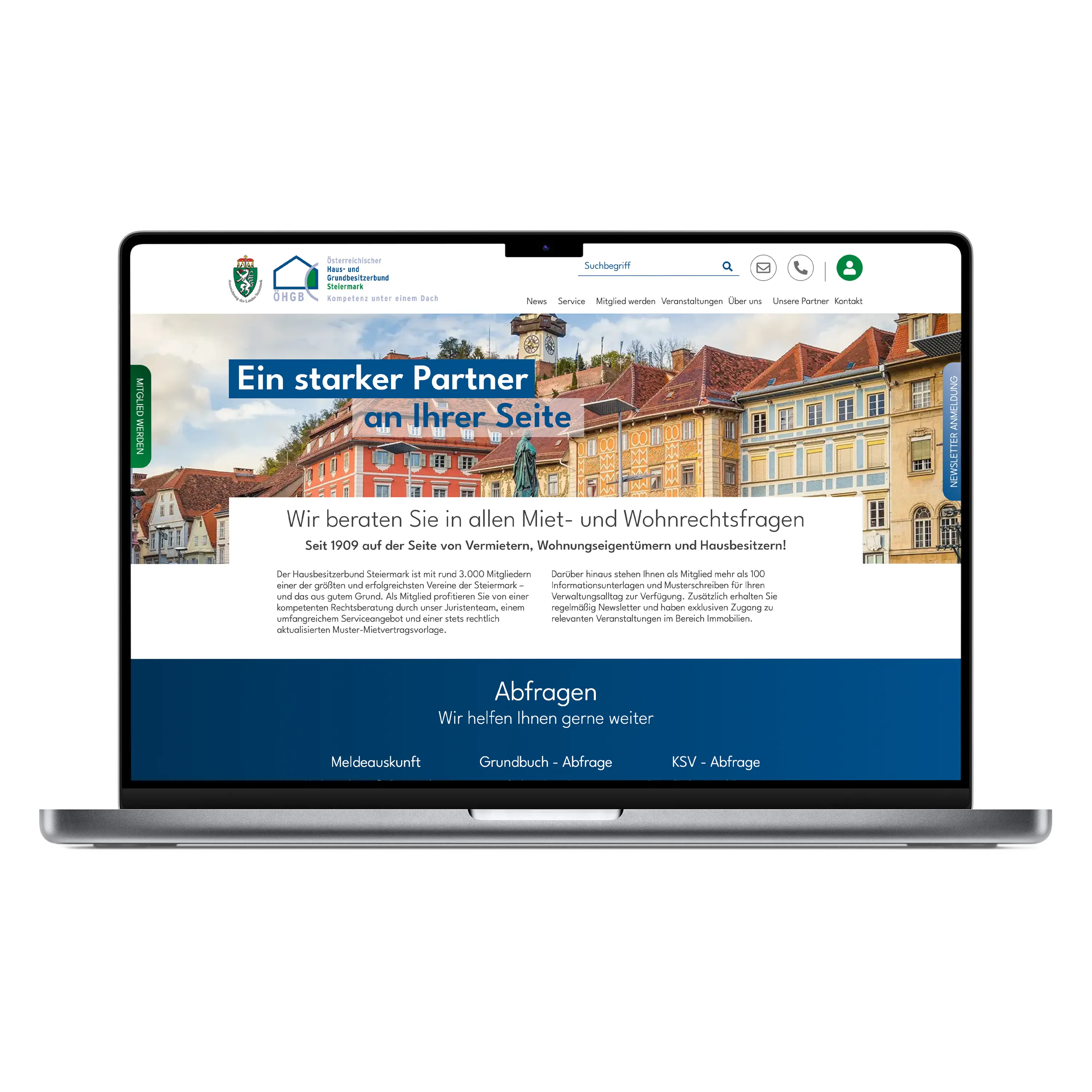 hausbesitzer.at — Komplettes Redesign